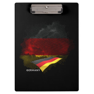 Pranchetas bandeira da Alemanha