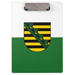 Pranchetas Bandeira da Área de Transferência da Saxónia