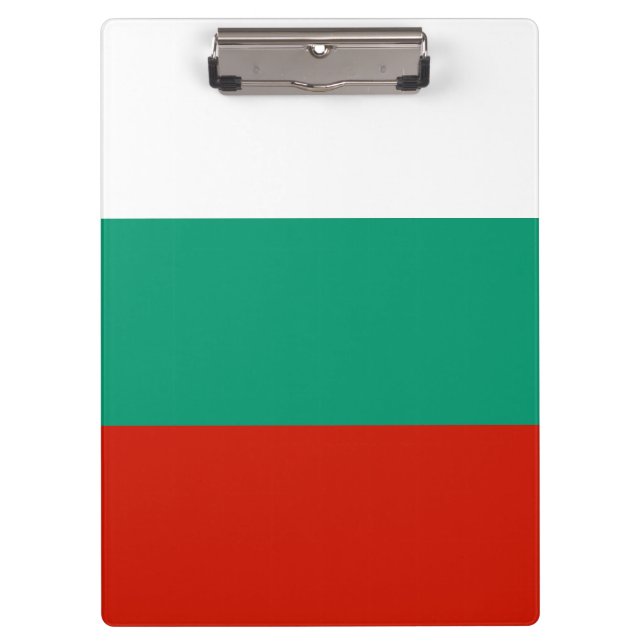 Pranchetas Bandeira da Bulgária (Frente)