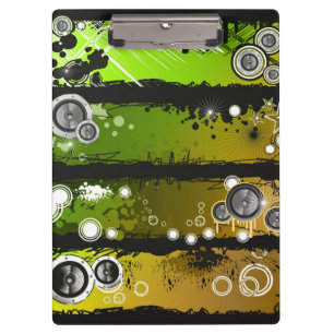 Pranchetas Bandeira da música do estilo do Grunge