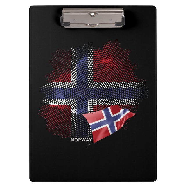 Pranchetas bandeira da Noruega (Frente)