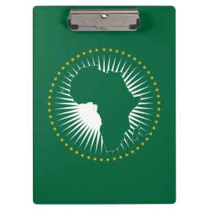 Pranchetas Bandeira da União Africana (África) (Panafrica)