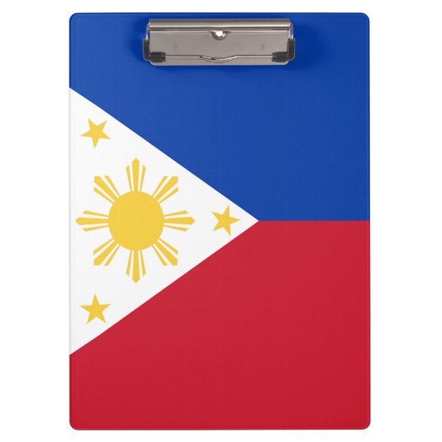 Pranchetas Bandeira das Filipinas (Frente)