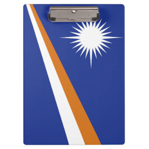 Pranchetas bandeira das Ilhas Marshall