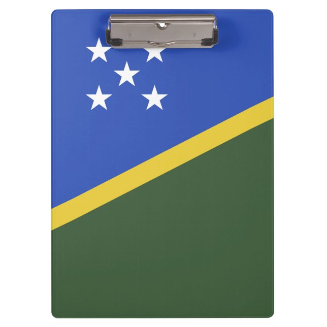Pranchetas bandeira das Ilhas Salomão (Frente)