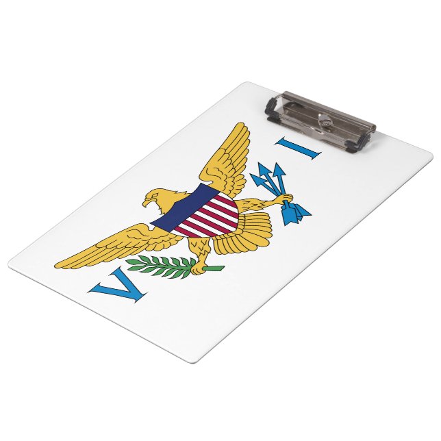 Pranchetas Bandeira das Ilhas Virgens dos Estados Unidos (Inclinado)