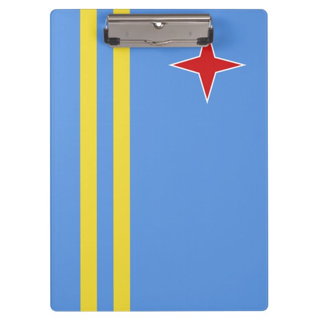 Pranchetas Bandeira de Aruba (Frente)