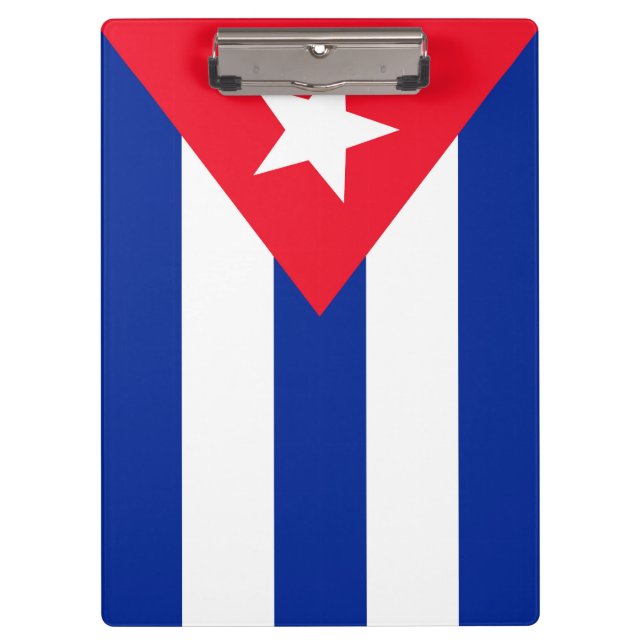 Pranchetas Bandeira de Cuba (Frente)