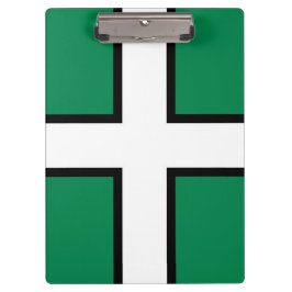 Pranchetas Bandeira de Devon (condado do Reino Unido)
