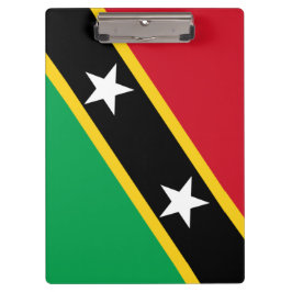 Pranchetas Bandeira de São Cristóvão e Nevis (Caribe)