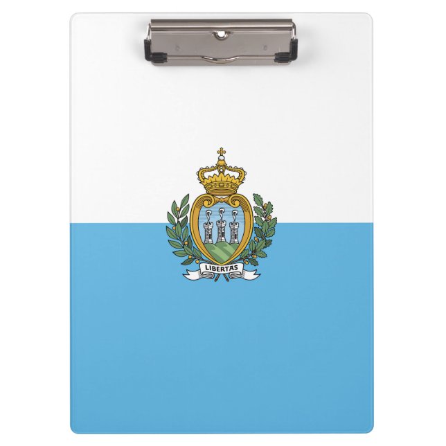 Pranchetas Bandeira de São Marino (Frente)