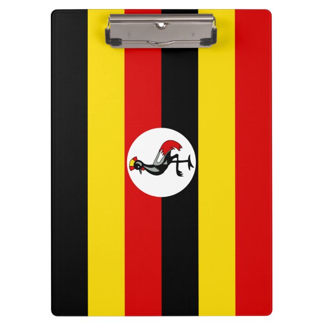 Pranchetas Bandeira de Uganda (Uganda) (Frente)