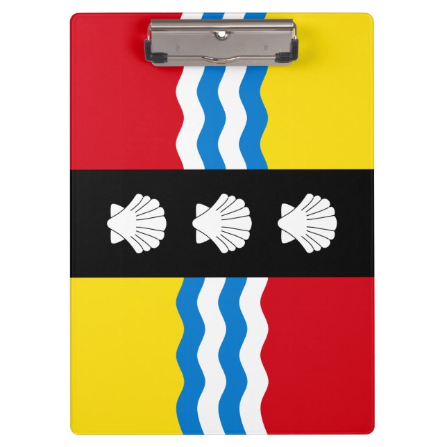 Pranchetas Bandeira do Bedfordshire Clipboard (Frente)