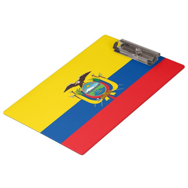 Pranchetas Bandeira do Equador (Inclinado)