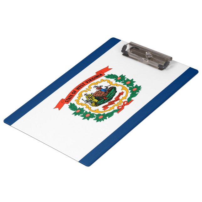 Pranchetas Bandeira do Estado da Virgínia Ocidental (Inclinado)