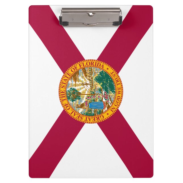 Pranchetas Bandeira do estado de Florida (Frente)