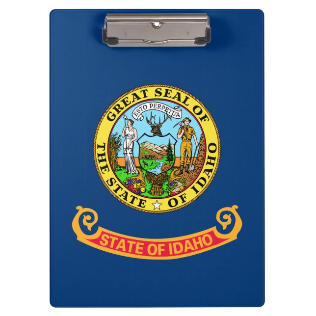 Pranchetas Bandeira do Estado de Idaho (Frente)