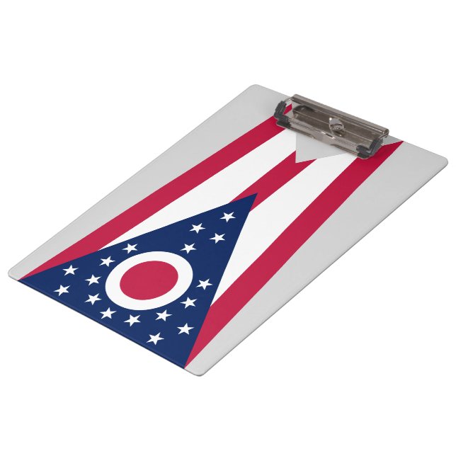 Pranchetas Bandeira do Estado de Ohio (Inclinado)
