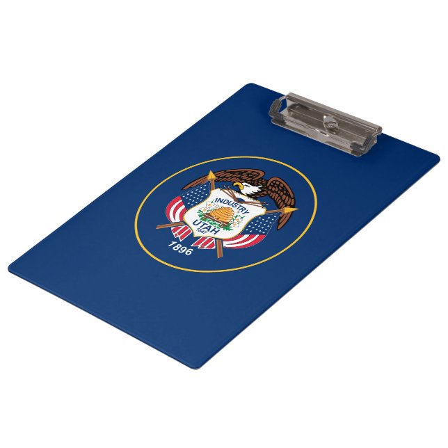 Pranchetas Bandeira do Estado de Utah (Inclinado)