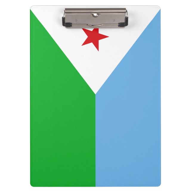 Pranchetas Bandeira do Jibuti (Frente)