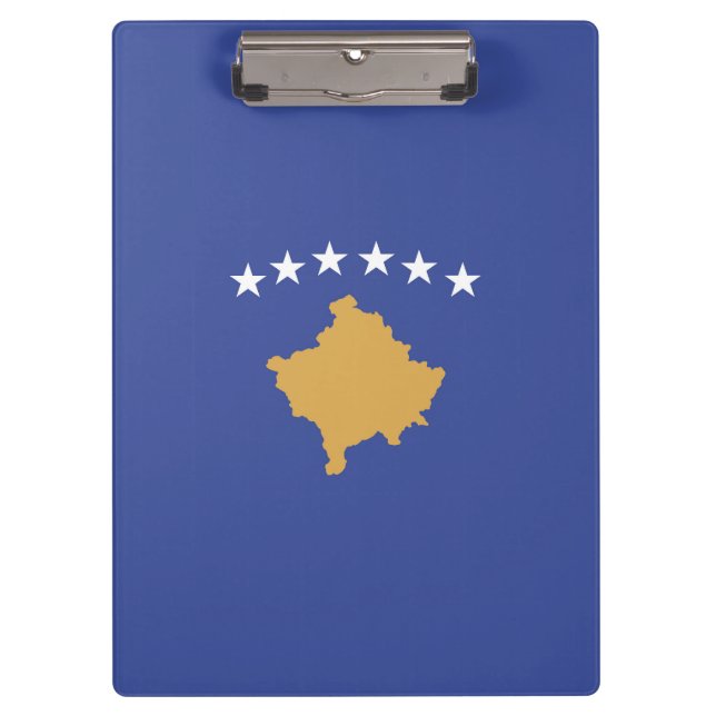 Pranchetas Bandeira do Kosovo (Frente)