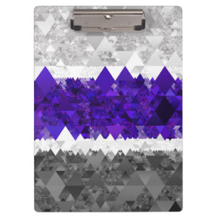 Pranchetas Bandeira do Orgulho Boho Geométrico Mod Retro Grey