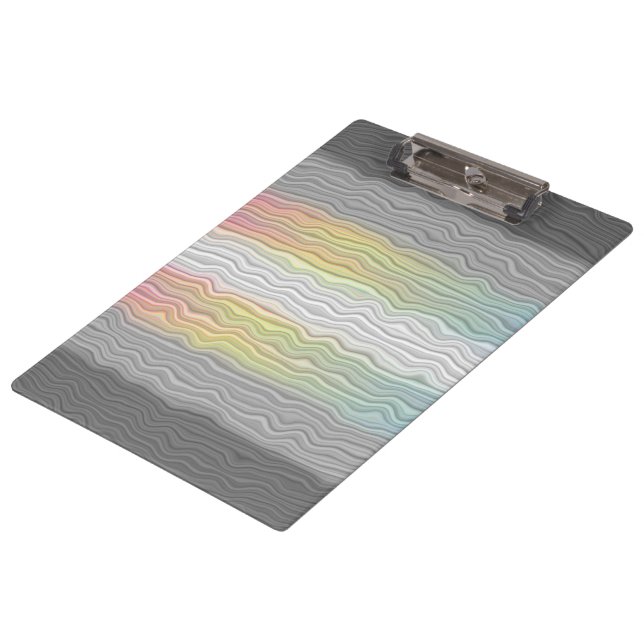 Pranchetas Bandeira do Orgulho Demifluid Groovy Boho Trippy A (Inclinado)
