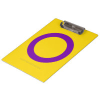Bandeira do orgulho intersexo SlipperyJoe's fundo