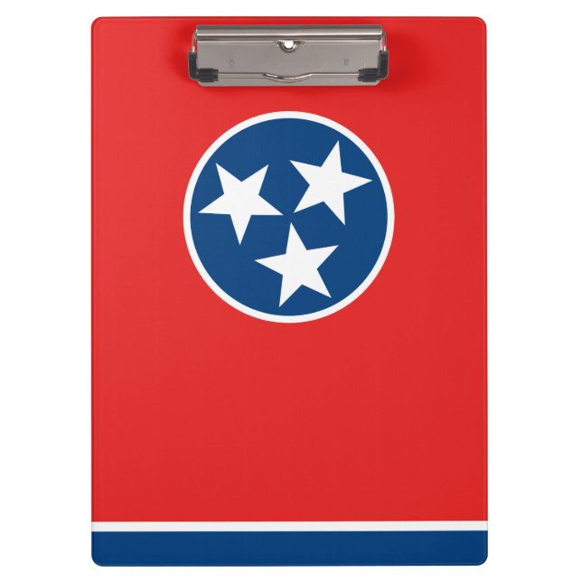 Pranchetas Bandeira do Tennessee (Frente)
