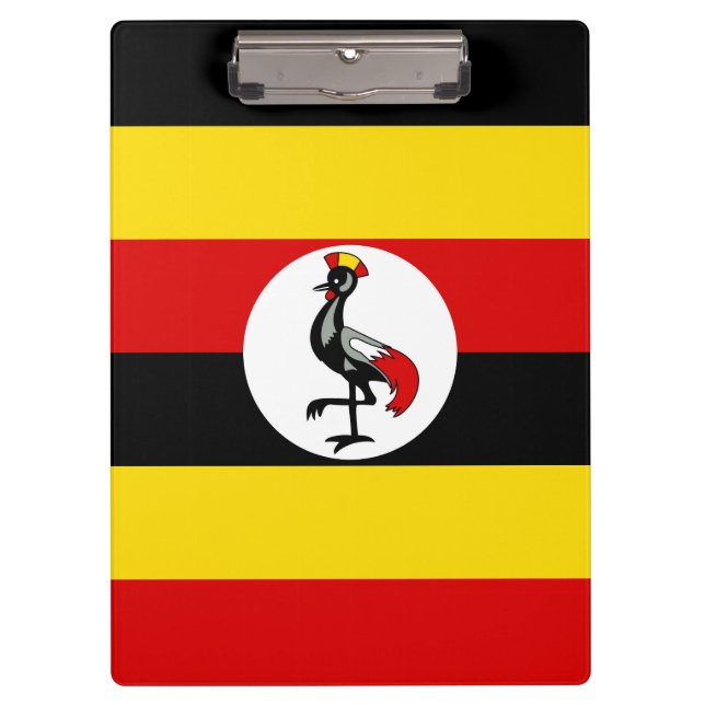 Pranchetas Bandeira do Uganda (Frente)