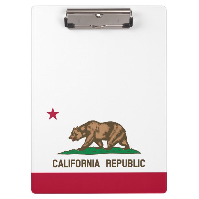 Pranchetas Bandeira do Urso da República da Califórnia: Calif (Frente)
