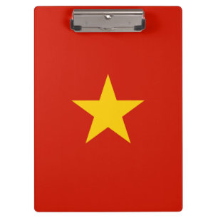 Pranchetas bandeira do Vietnã