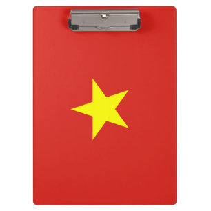 Pranchetas bandeira do Vietname