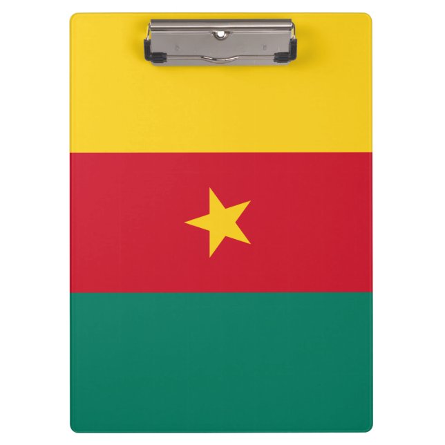 Pranchetas Bandeira dos Camarões (Frente)