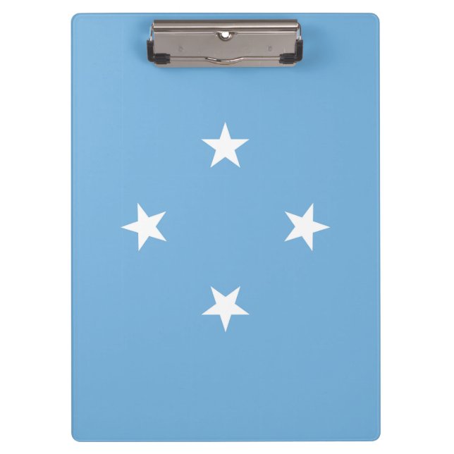 Pranchetas Bandeira dos Estados Federados da Micronésia (Frente)