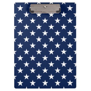 Pranchetas Bandeira EUA Azul Marinho Patriótico Padrão de Est