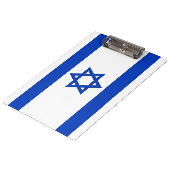 Pranchetas Bandeira Israelense (Israel) (Inclinado)