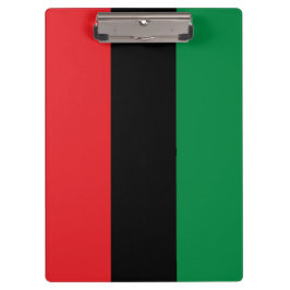Pranchetas Bandeira Pan-Africana