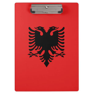 Pranchetas Bandeira Patriótica Albanesa
