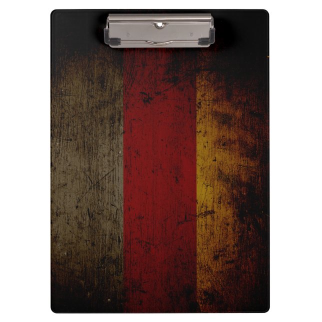 Pranchetas Bandeira preta 2 de Alemanha do Grunge (Frente)