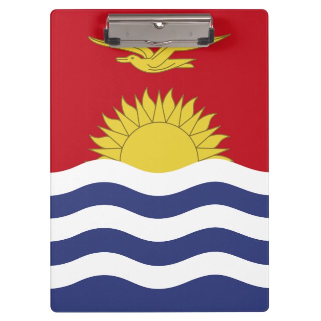 Pranchetas bandeira quiribatiana (Frente)
