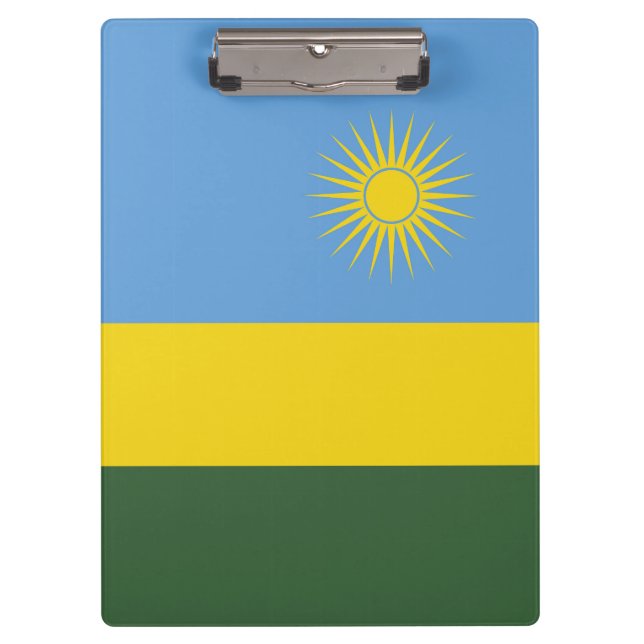 Pranchetas Bandeira Ruanda (Frente)