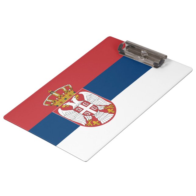 Pranchetas Bandeira Sérvia (Inclinado)