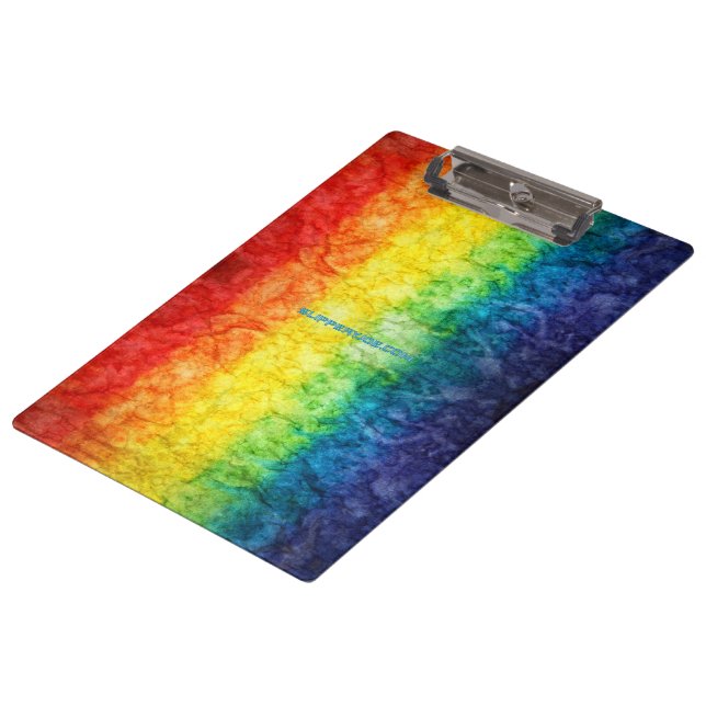 Pranchetas Bandeira tie-dye da SlipperyJoe's arco-íris pressi (Inclinado)