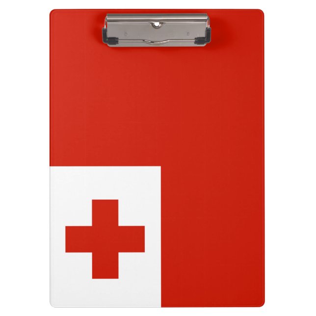 Pranchetas Bandeira Tonga (Frente)