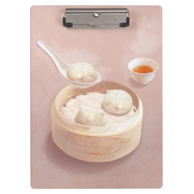 Pranchetas Bao Baby - Tea Time Bao Buddies (Frente)