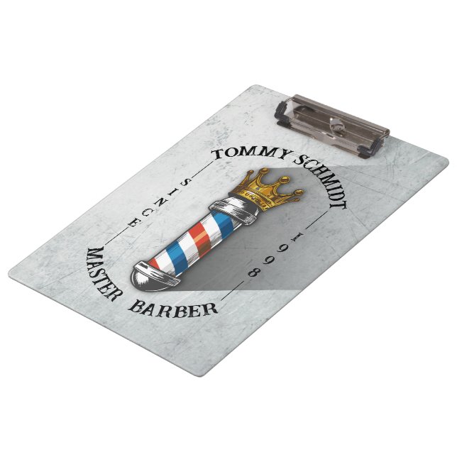 Pranchetas Barber Hair Compra Rei Coroa Barbeiro Par Salão (Inclinado)