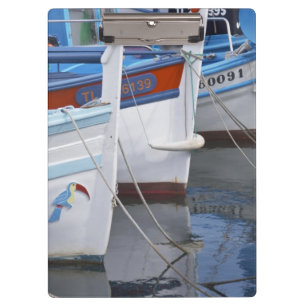 Pranchetas Barcos de pesca provençais típicos pintados em 2