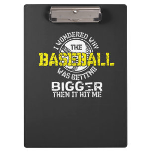 Pranchetas Baseball - Baseball ficando maior