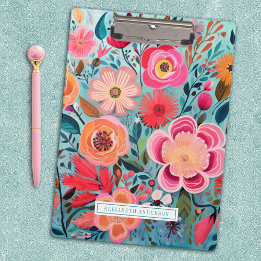 Pranchetas Bastante Elegante Botânico Elegante Floral